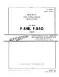 Republic Aviation F-84E & F-84G 1950 Structural Repair Instructions Handbook (part# 1F-84E-3)
