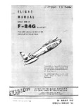 Republic Aviation F-84G 1957 Flight Manual (part# 1F-84G-1)
