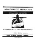 Aeroproducts Propeller Fundamentals Of Propellers Programmed Instruction (part# MODULE-5-1)