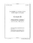 Curtiss-Wright Hollow Steel Propeller 3 Blade Handbook Of Instruction With Parts Catalog (part# 03-20BO-1)