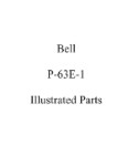 Bell P-63E-1 Series Parts Catalog (part# 01-110FF-4B)
