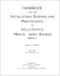 Rolls Royce Merlin II Maintenance Manual